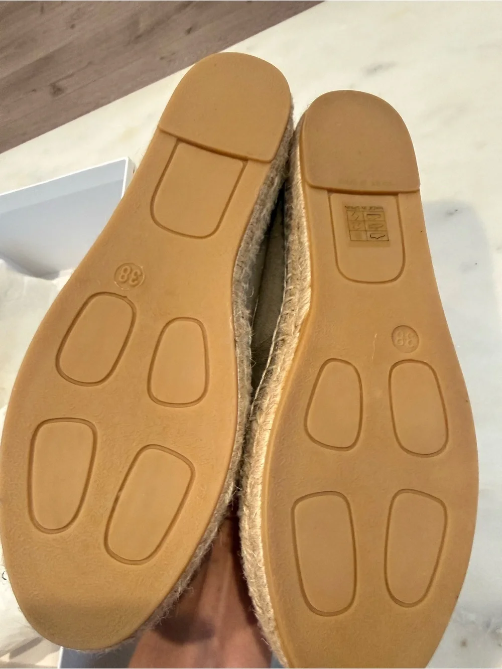 KenzoTaupe Slip-On Espadrilles with Neon Yellow Tiger Embroidery